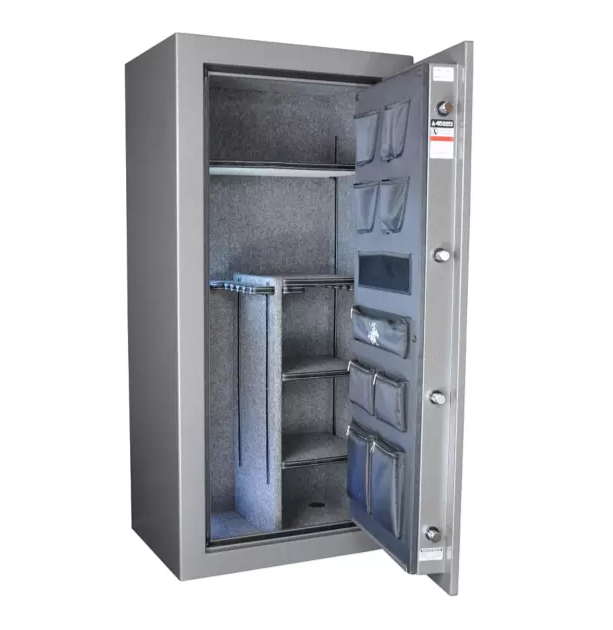 Winchester Safes 26 Long Gun 18.4 cu. ft. Electronic Lock Gun Safe, 45 Min. Fire Rating, Slate