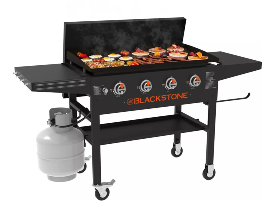 Limited Edition 28 in. Patriotic Griddle with Spatulas and Cover