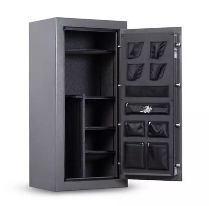 Winchester Safes 26 Long Gun 18.4 cu. ft. Electronic Lock Gun Safe, 45 Min. Fire Rating, Slate