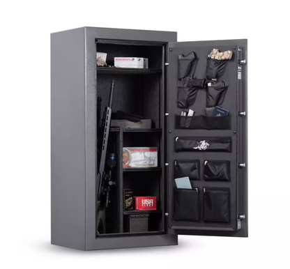 Winchester Safes 26 Long Gun 18.4 cu. ft. Electronic Lock Gun Safe, 45 Min. Fire Rating, Slate